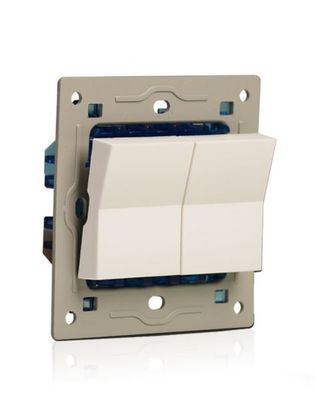 西門子SIEMENS電工專場點(diǎn)晶系列雅白二位雙控大翹板開關(guān)-唯品會